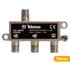 Derivador F 2D5 1220MHz 17dB (DOCSIS 3.1)